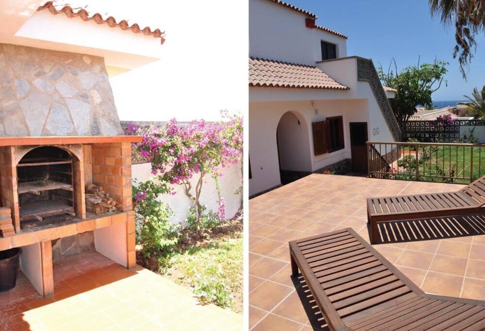 Los Cisnes Encantadora Casa Con Jardin Y Estudio Vista Al Mar El Medano  Luaran gambar